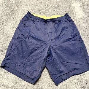 Birddogs Boom Shorts Mens Large Blue Lined Classic 9" Inseam Gym Athletic